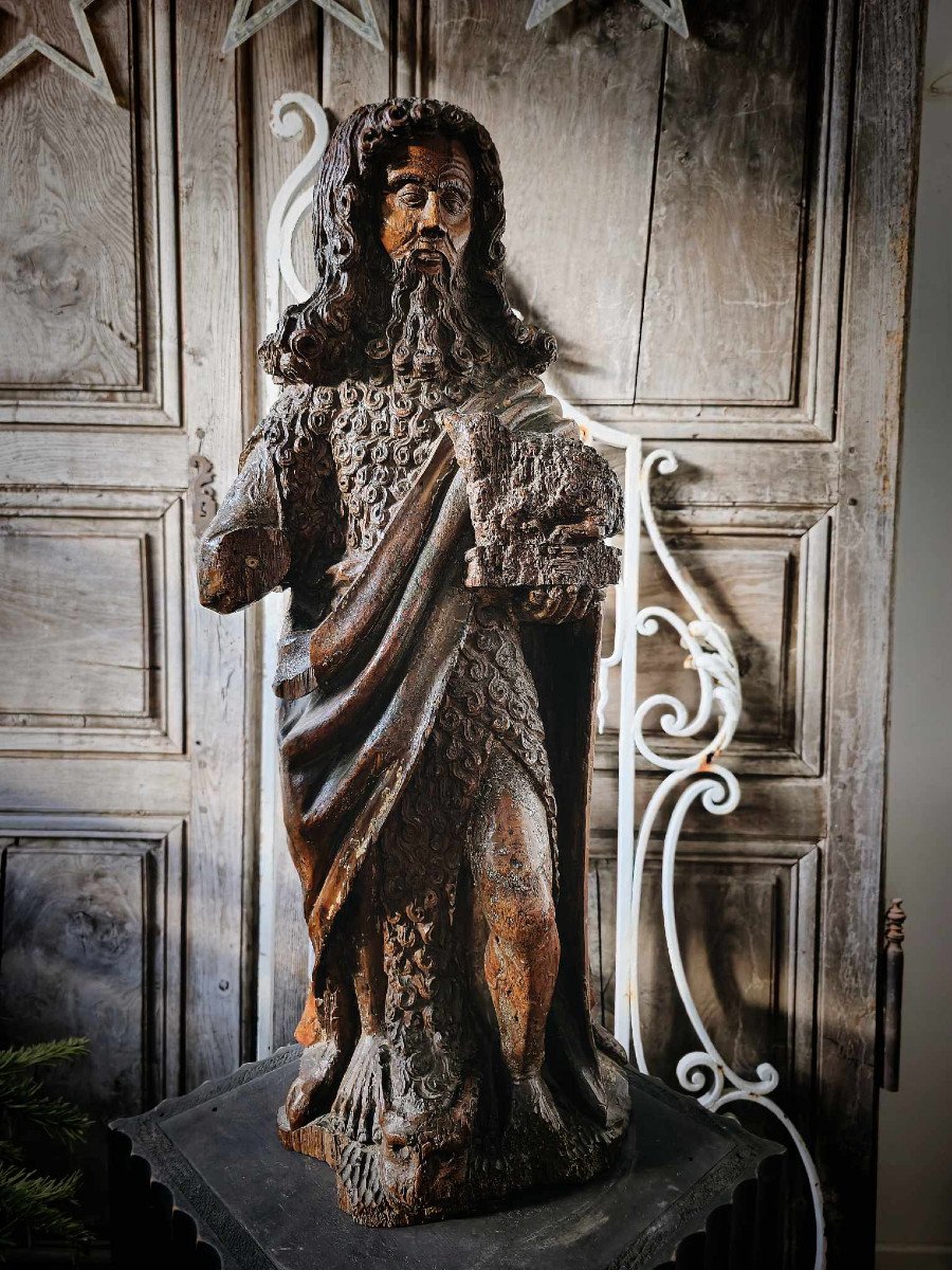 Proantic Saint John The Baptist Flanders 16th Century