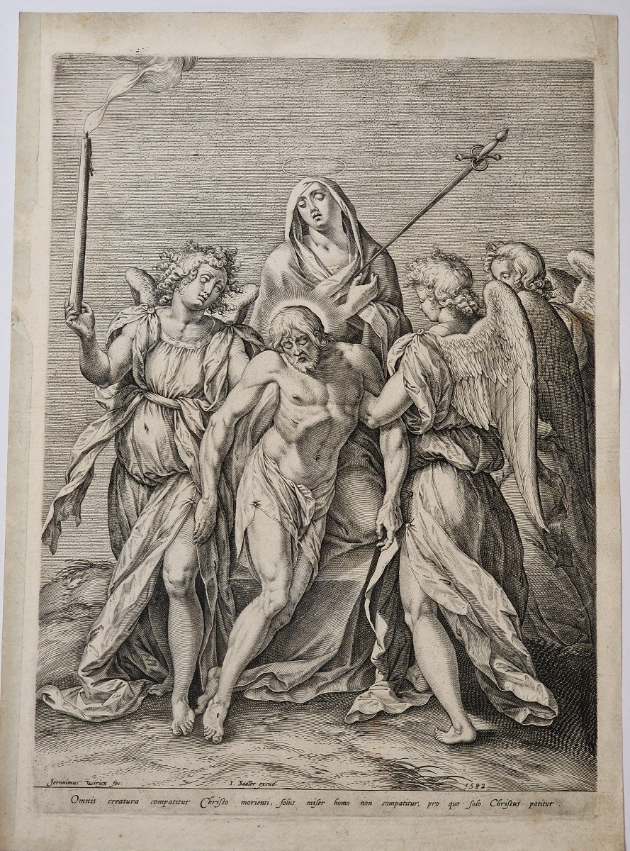 Proantic Pieta 1582 Hieronymus Wierix