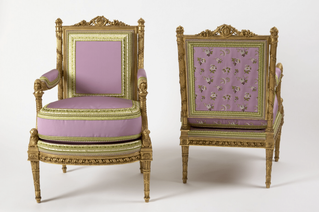 Georges Ier Jacob - Queen chairs in the meridienne room of the private chambers - Palace of Versailles Christophe Fouin