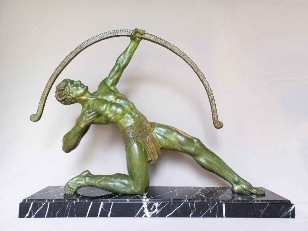 An Archer, sculpture by Demetre Chiparus.