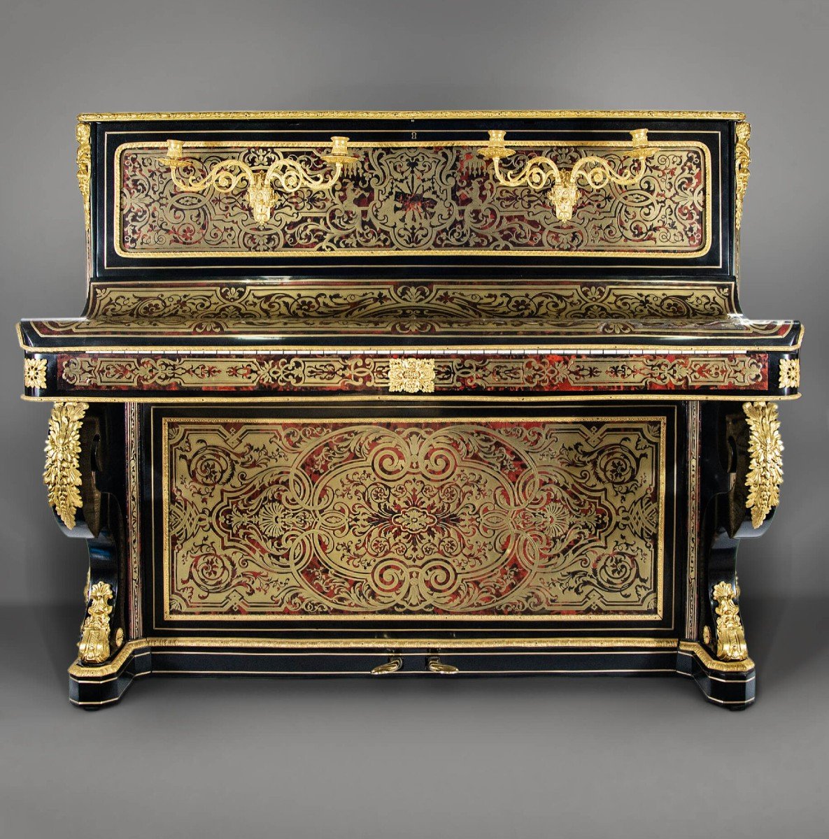 Proantic: Tabouret De Piano Réglable Napoléon III