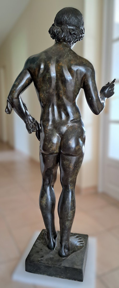 Statue d'Apollon - Grand Bronze - Fonte Début XXe-photo-2