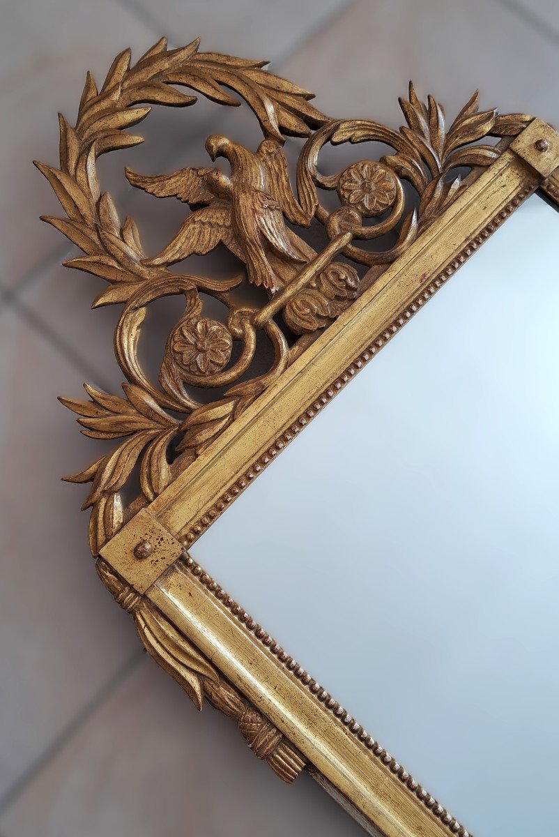 Miroir Louis XVI - Fin XVIIIe-photo-3