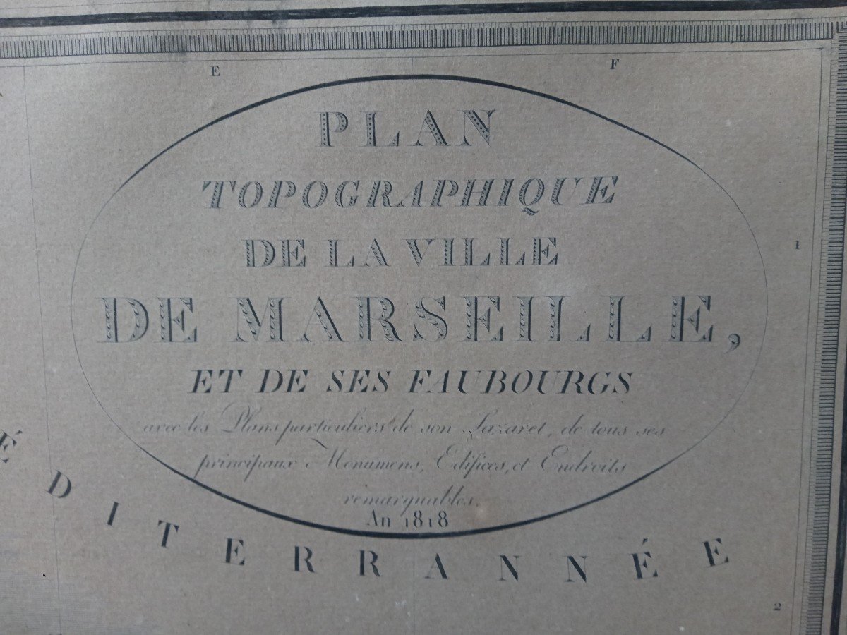 Plan De Marseille 1818-photo-4