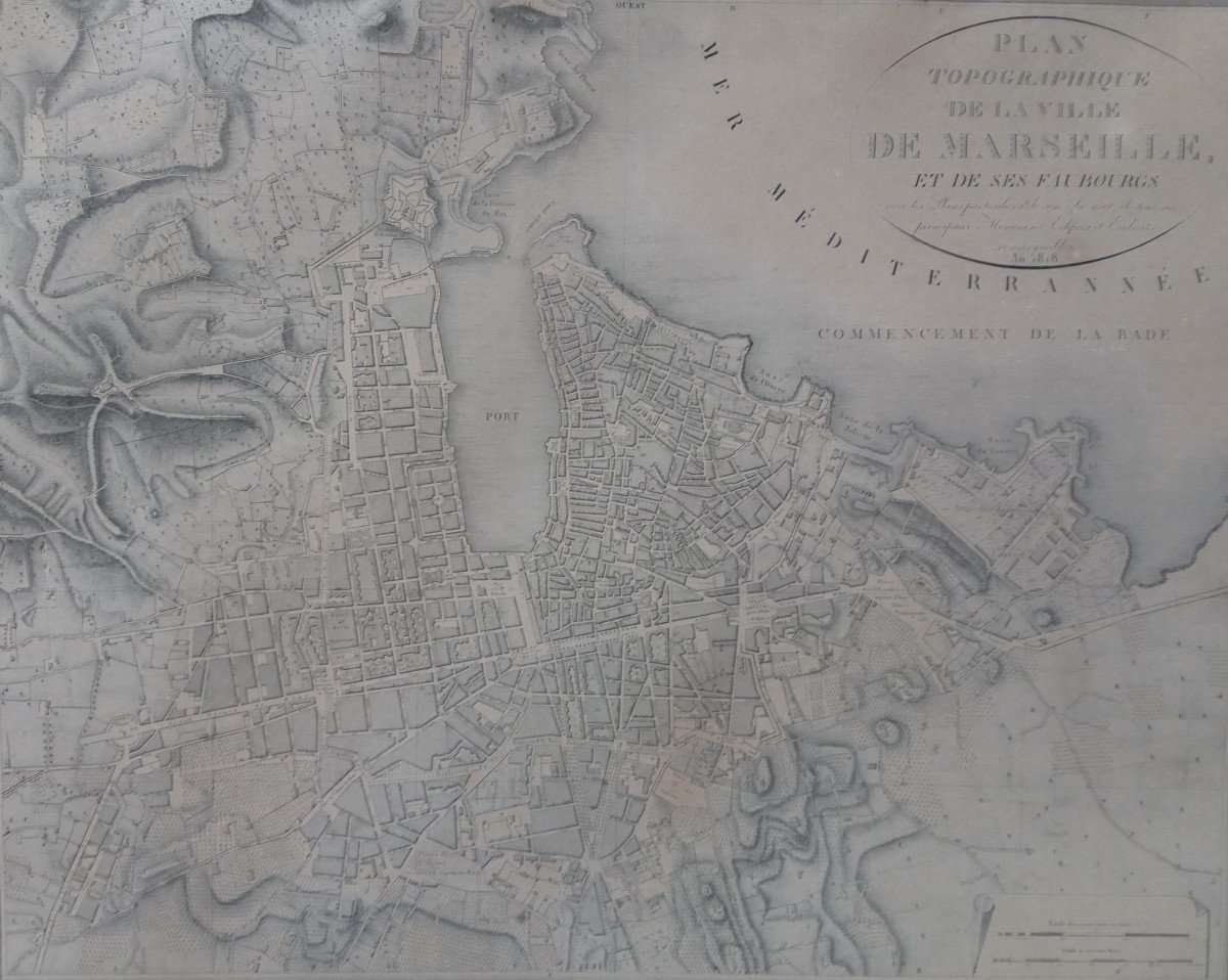 Plan De Marseille 1818