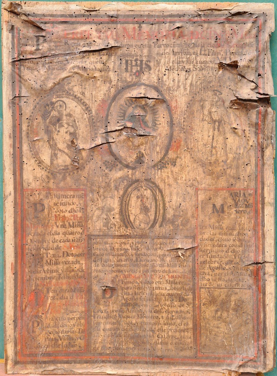 Antiphonary Page On Parchment -photo-2