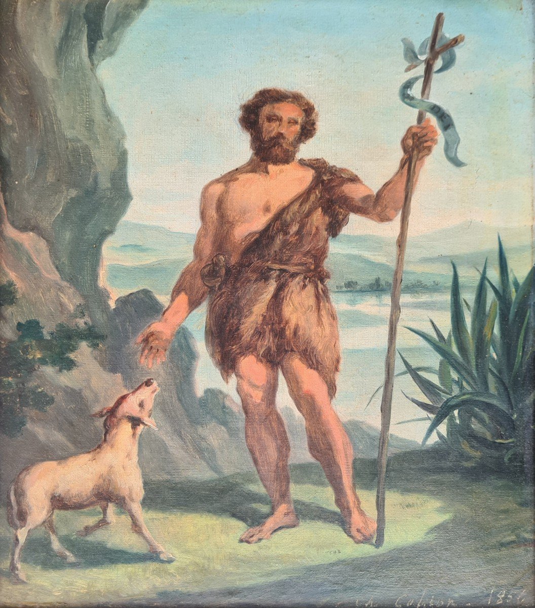 Charles Colson Saint John The Baptist Sketch 