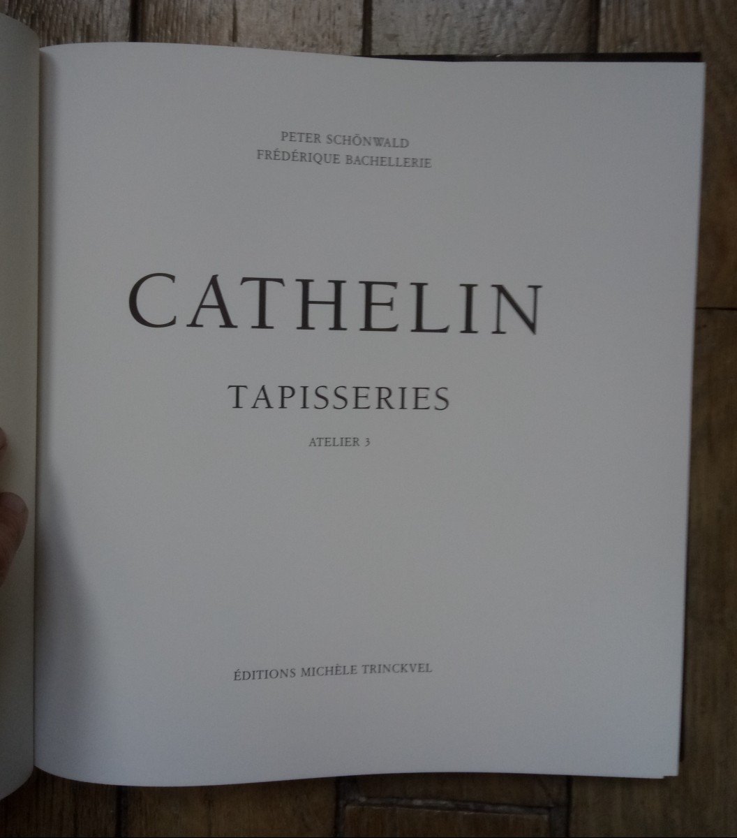 Cathelin Lithographie Originale Livre-photo-3