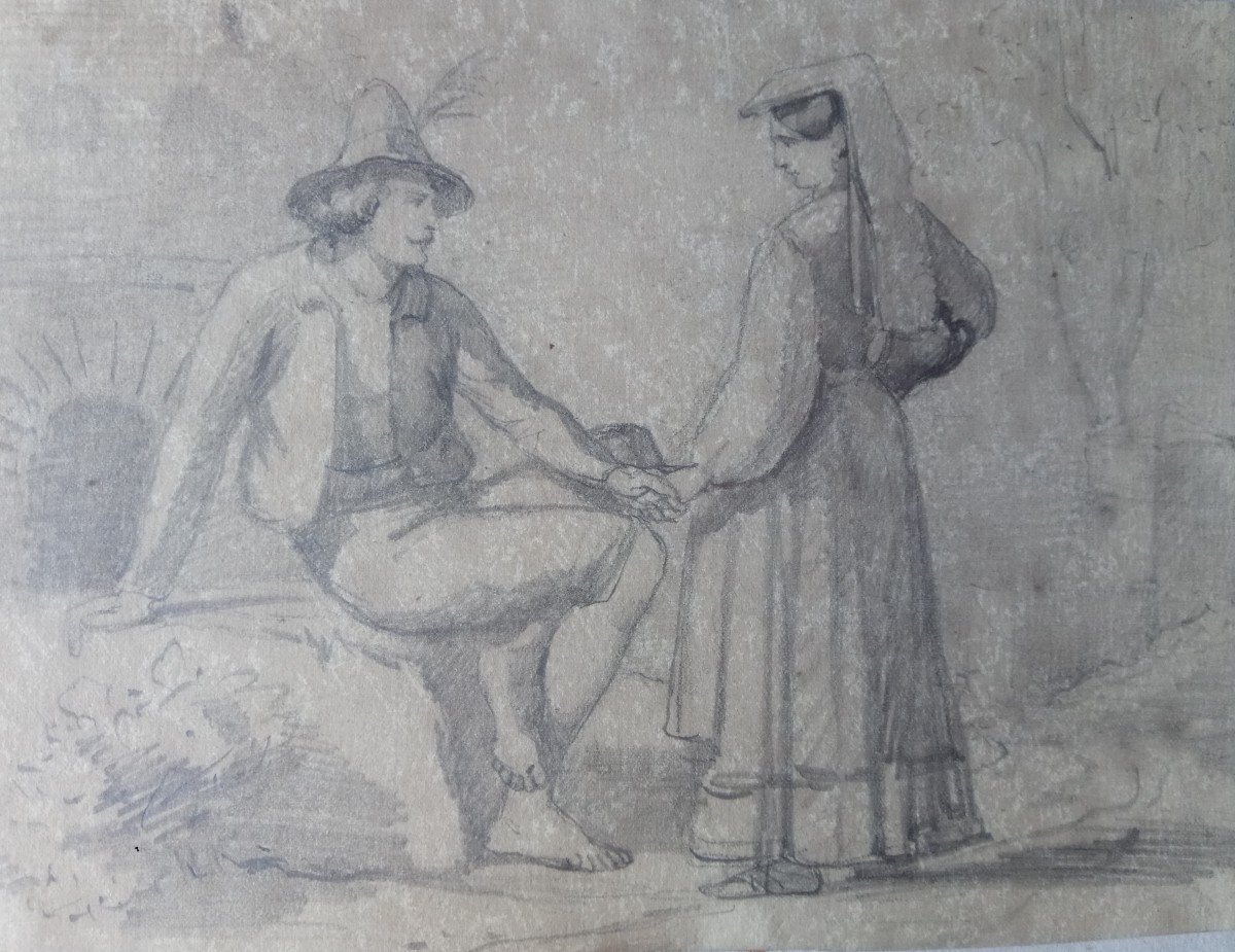 Roman Peasant Couple-photo-2