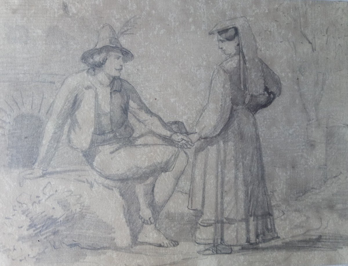 Roman Peasant Couple