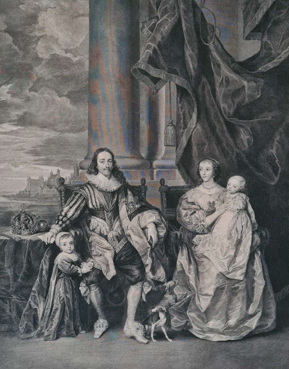 Charles I Of England After Van Dyck 