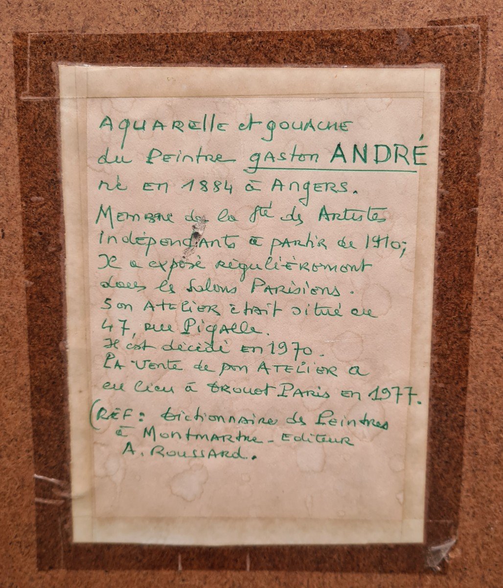 Gaston André La Vendangeuse-photo-3