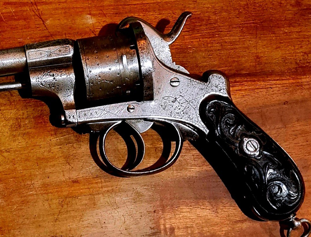 Proantic Original Pinfire Revolver Casimir Eugene Lefaucheux Colt Pi 