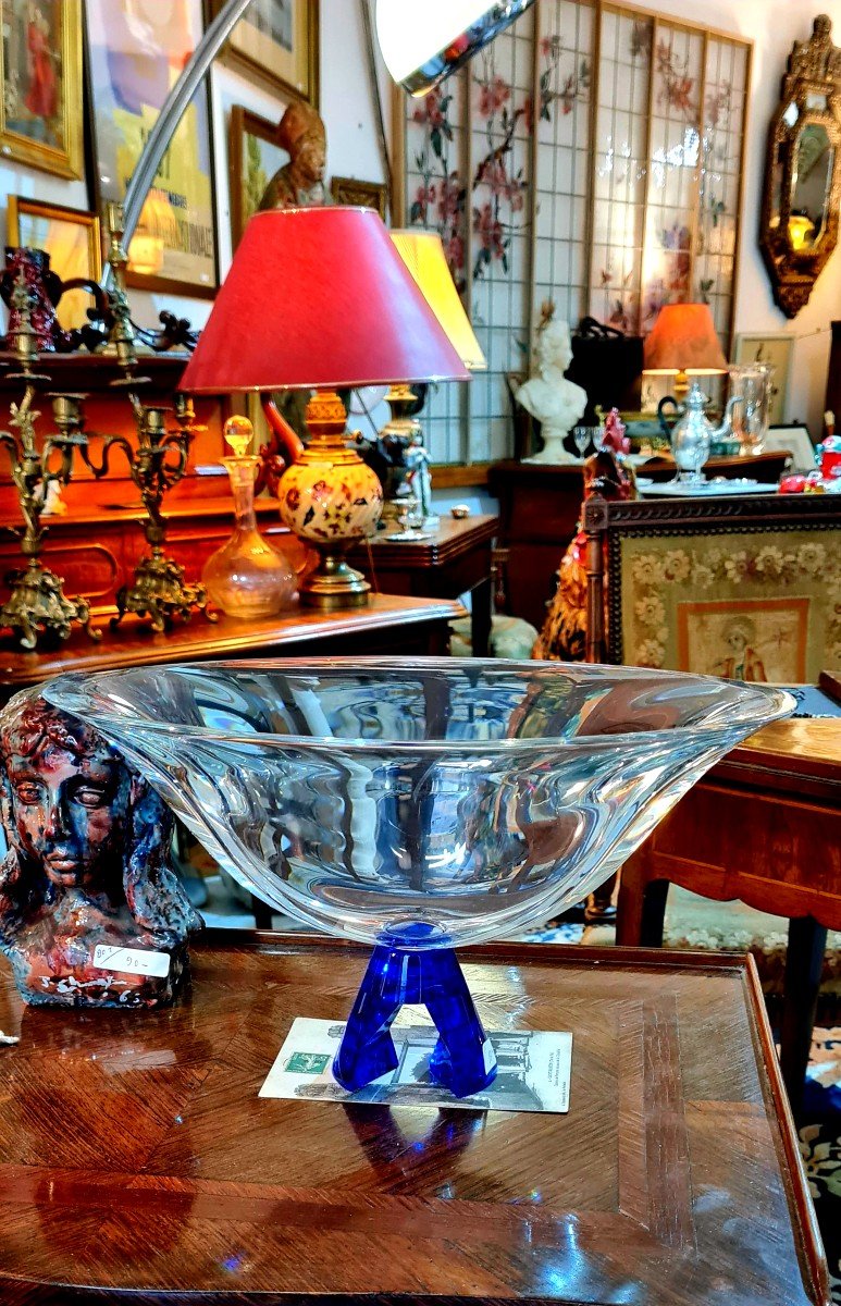 Proantic Vase Coupe Cristal Baccarat