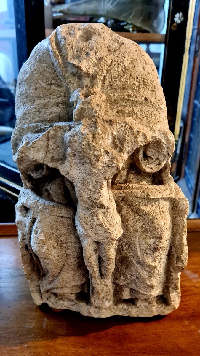 Ixth XIIth Century Statue Sculpture Roman Christ On The Cross Pre-romanesque Period Cf Gothic Religious-photo-1