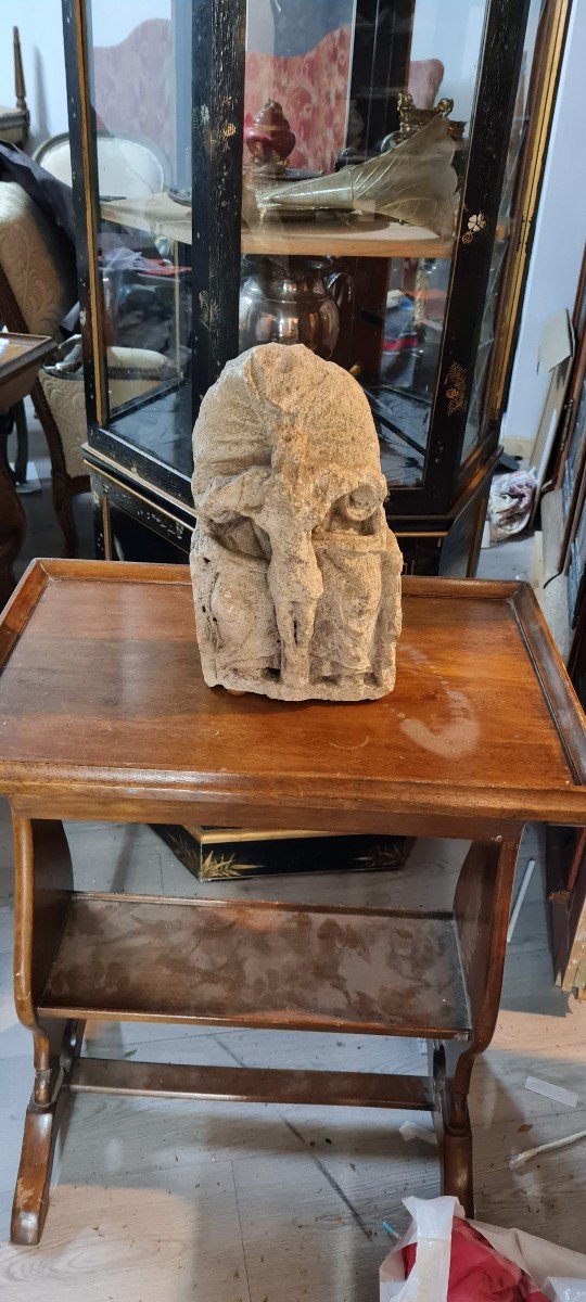 Ixth XIIth Century Statue Sculpture Roman Christ On The Cross Pre-romanesque Period Cf Gothic Religious-photo-6