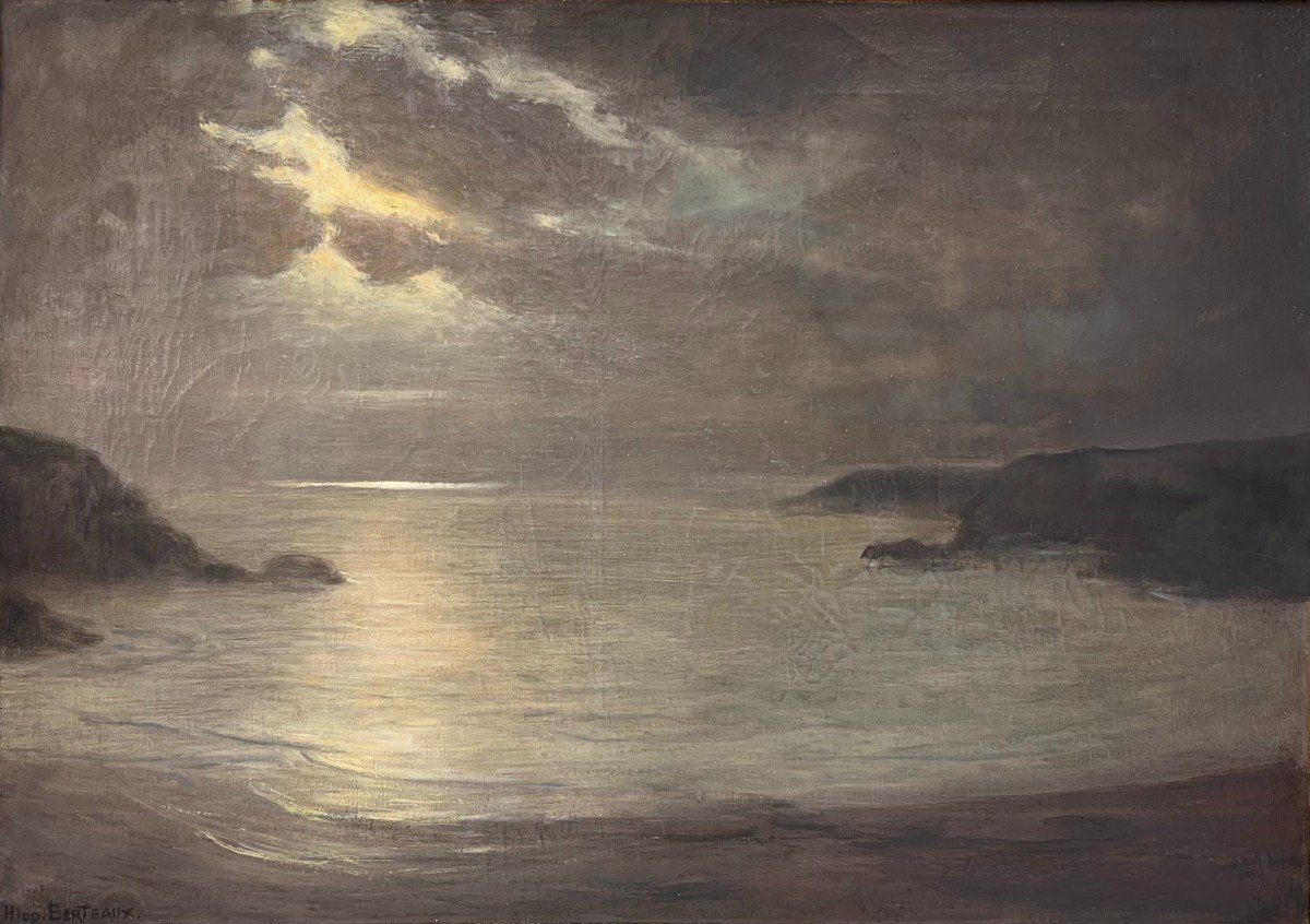 Hippolyte BERTEAUX - Vue de Belle-Île