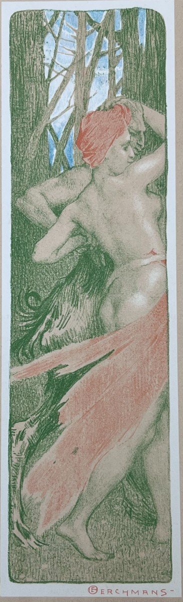 Emile BERCHMANS - Renouveau - Lithographie-photo-1