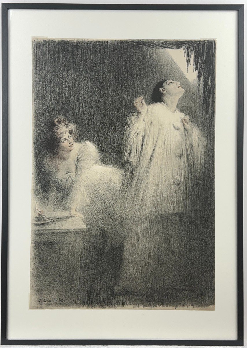 Charles Leandre - Les Cantomimes - Lithograph