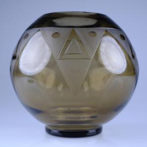 Antique Vase 20s-30s. Unsigned Art Deco. Gobena?muller?daum?shneider?legras?charder ....