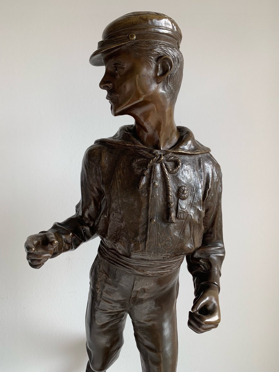 Le dandy , Sculpture En Bronze-photo-4