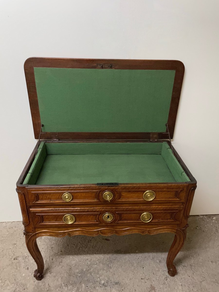 Provencal Wig Dresser In Walnut-photo-3