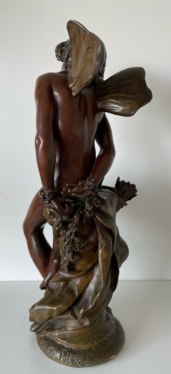 Love With Tied Hands, Bronze Sculpture-photo-2