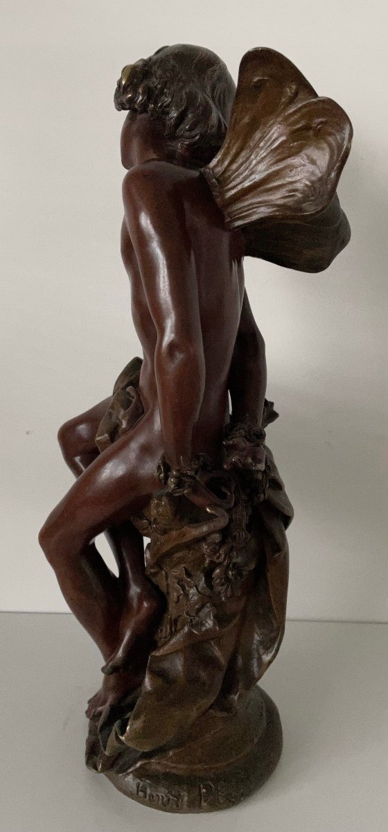 Love With Tied Hands, Bronze Sculpture-photo-3