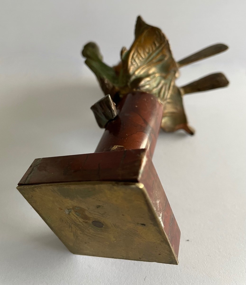 Papillon , petite Sculpture Signée Fabreuil-photo-7