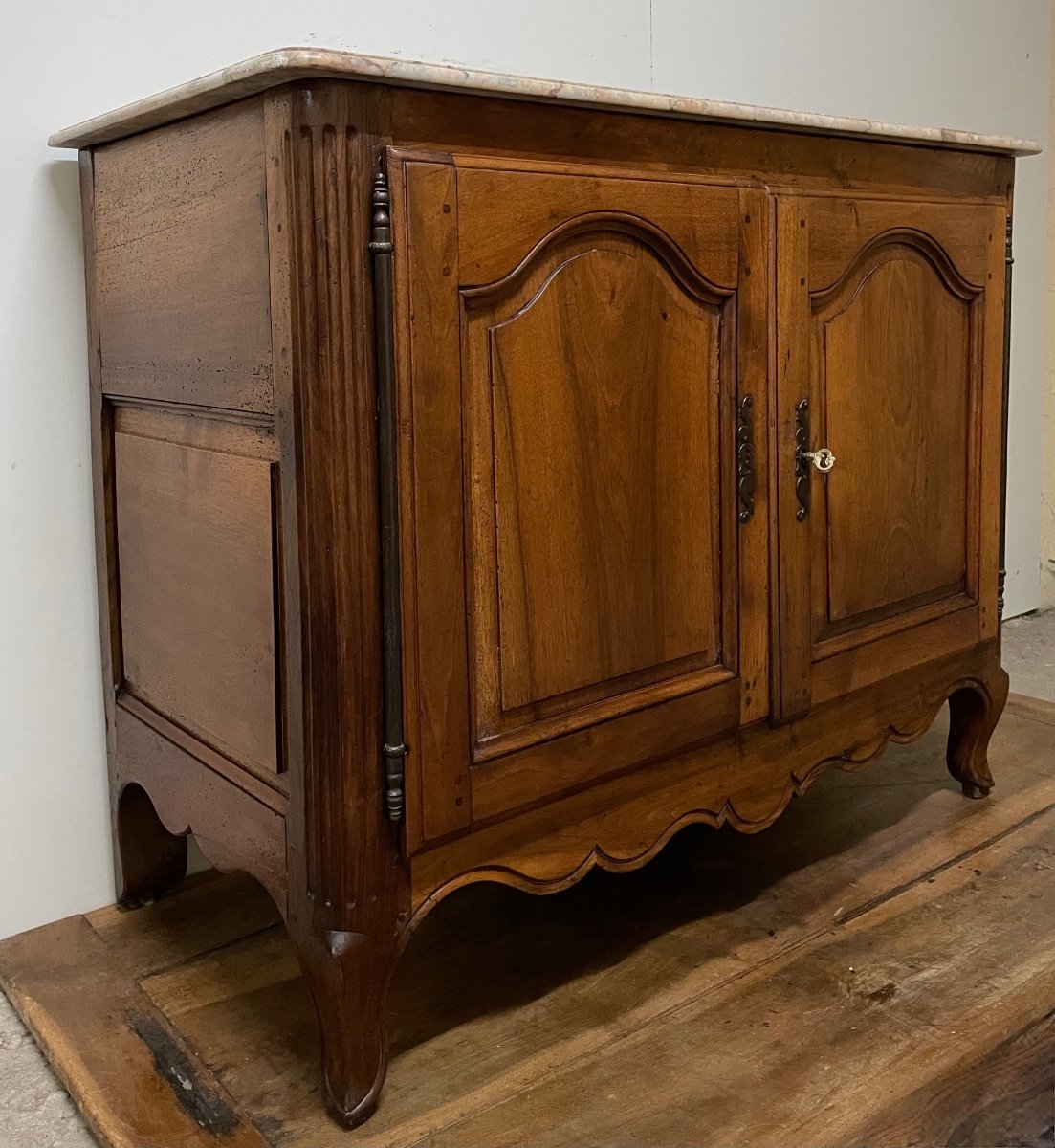 Walnut Sideboard From The 18th Century -photo-4