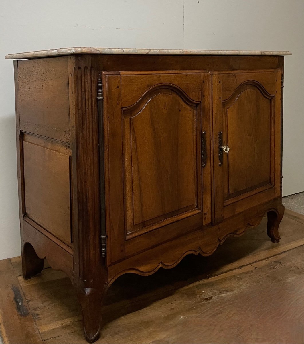 Walnut Sideboard From The 18th Century -photo-4