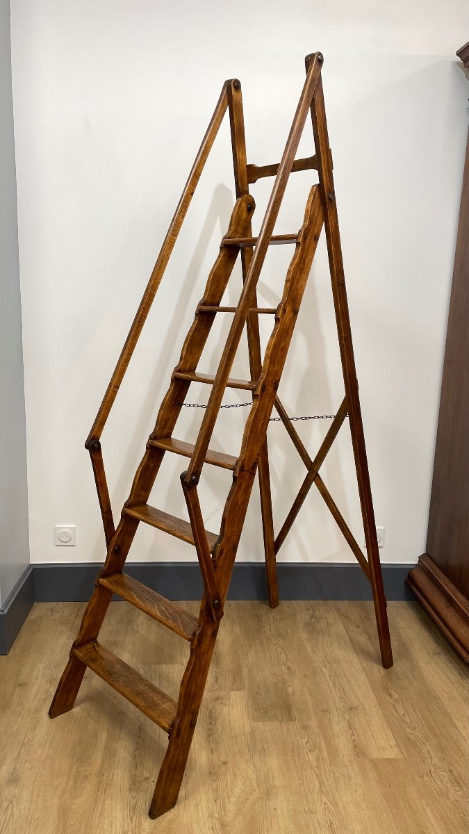 Folding Library Step Stool