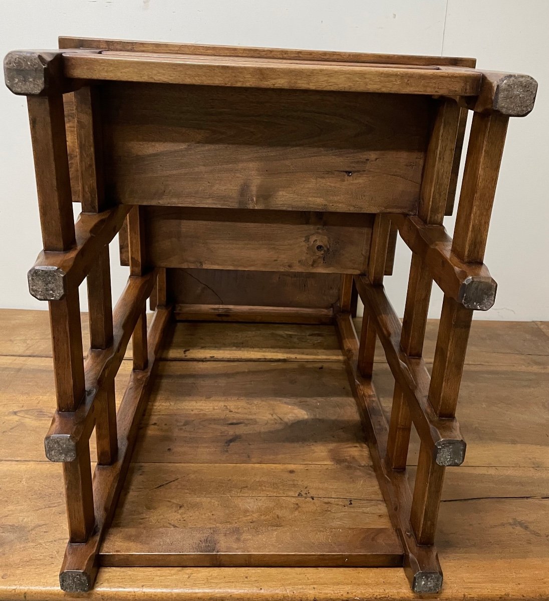 Walnut Library Step Stool-photo-5