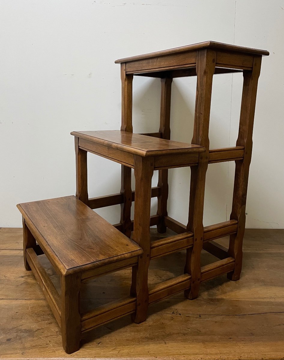 Walnut Library Step Stool-photo-8