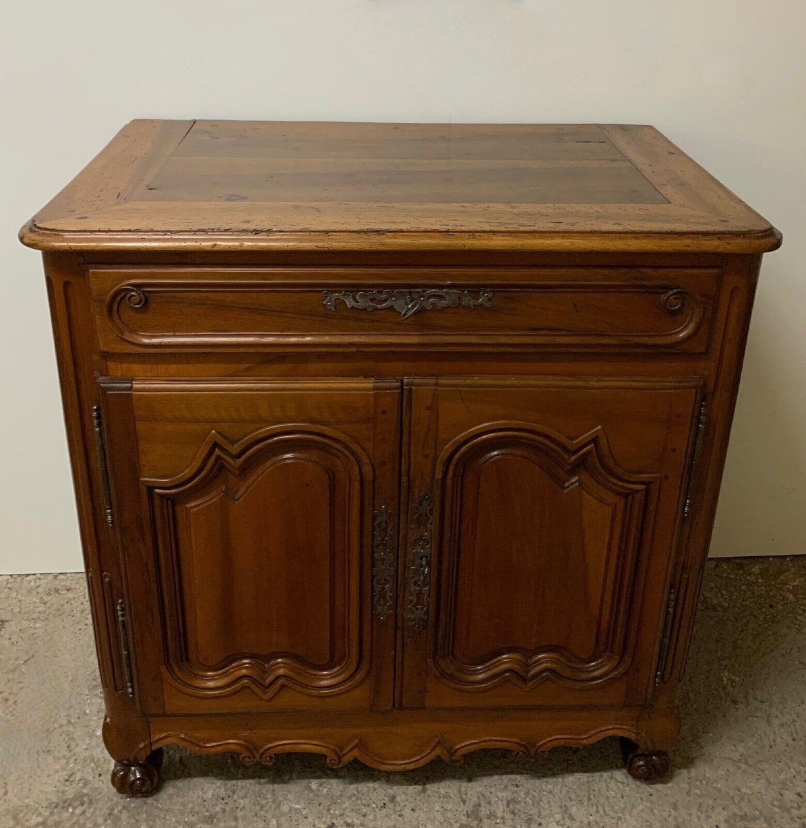 Small Walnut Sideboard From The End Of The 18th Century-photo-2