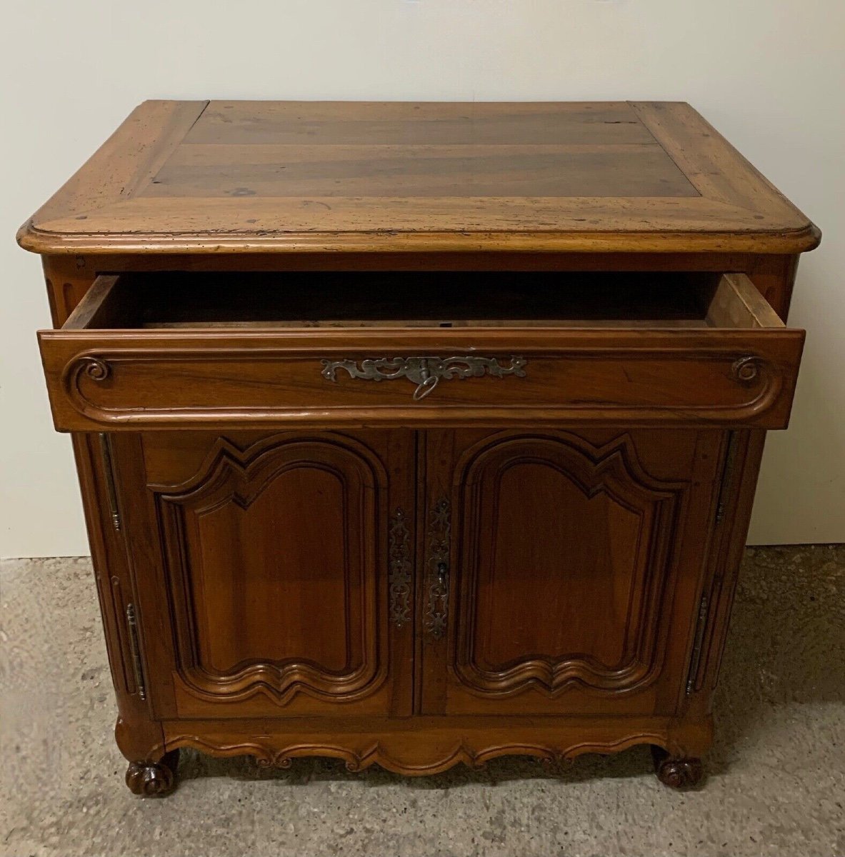 Small Walnut Sideboard From The End Of The 18th Century-photo-2