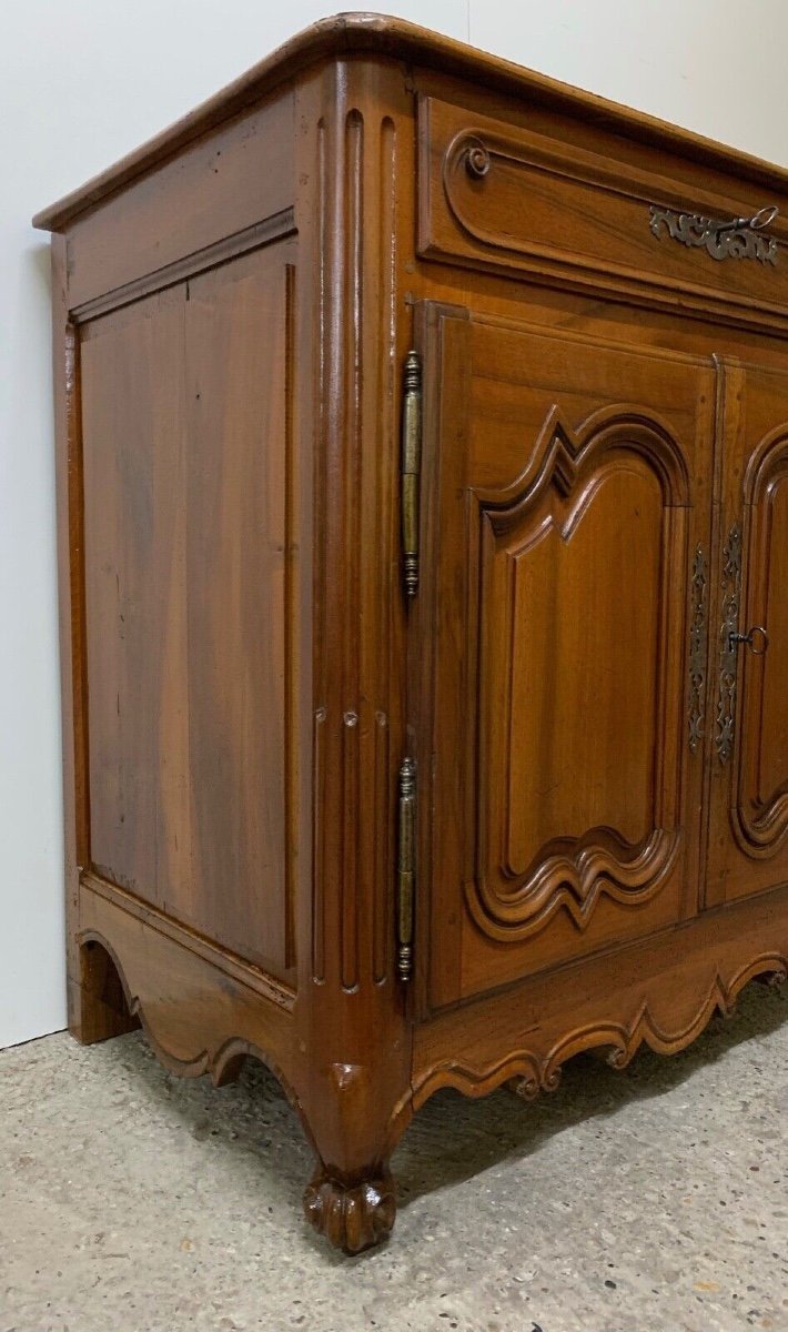 Small Walnut Sideboard From The End Of The 18th Century-photo-7