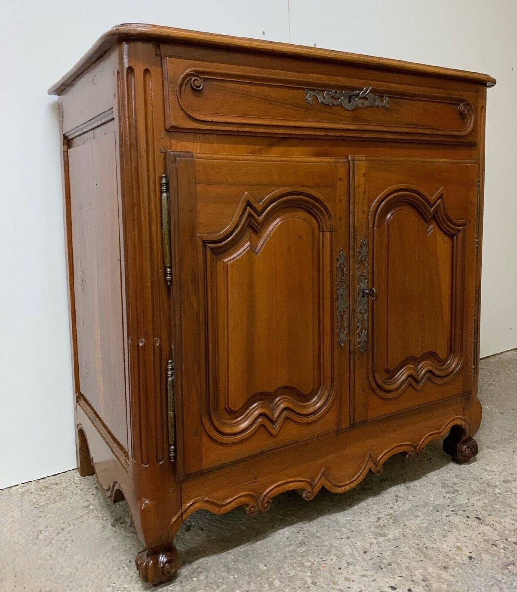 Small Walnut Sideboard From The End Of The 18th Century-photo-8