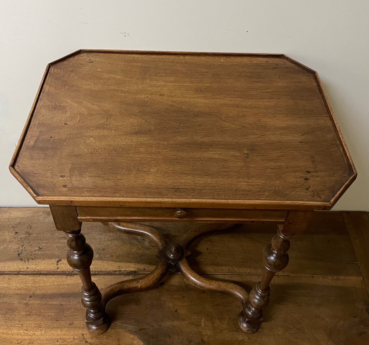 Small Table Called "cabaret" In Walnut -photo-7