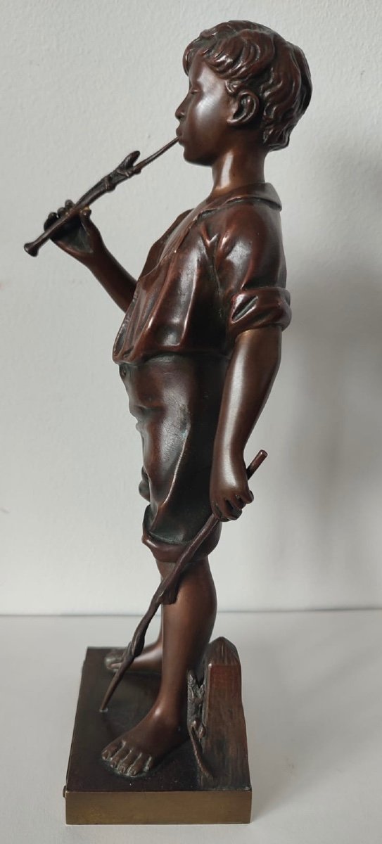 The Lizard Charmer, Bronze Subject-photo-3