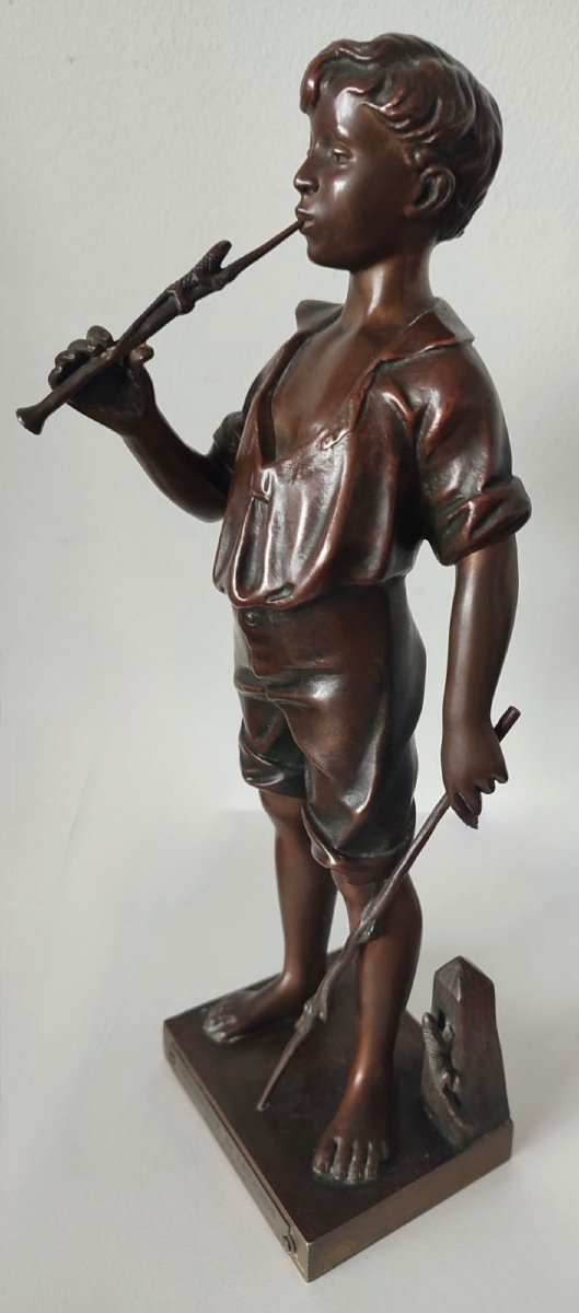 The Lizard Charmer, Bronze Subject-photo-2