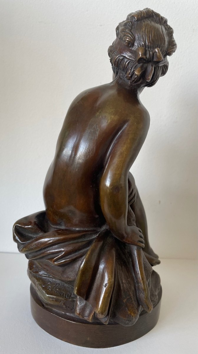 The Bath Exit, Bronze Sculpture-photo-3