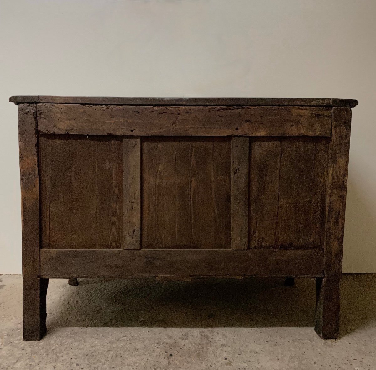 Provencal Openwork Walnut Credenza-photo-5