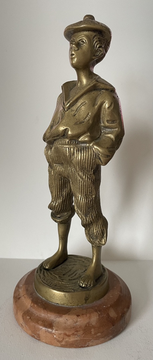 The Whistling Cabin Boy, Bronze Subject-photo-2