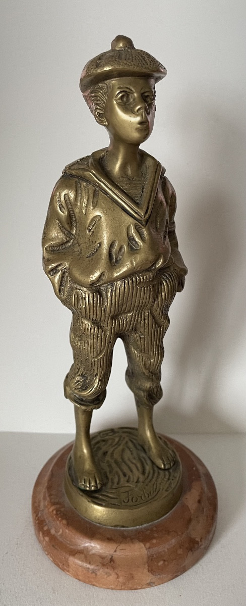 The Whistling Cabin Boy, Bronze Subject-photo-4