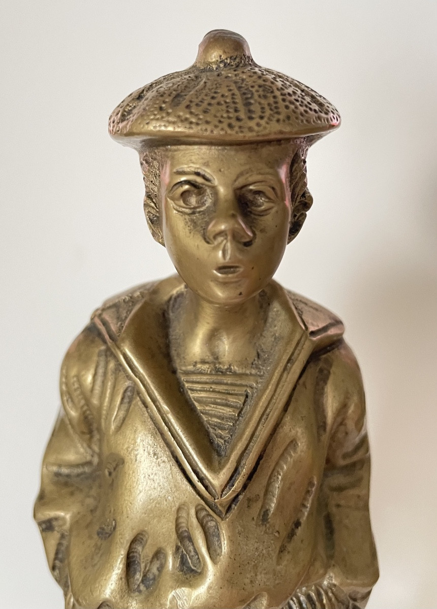 The Whistling Cabin Boy, Bronze Subject-photo-7