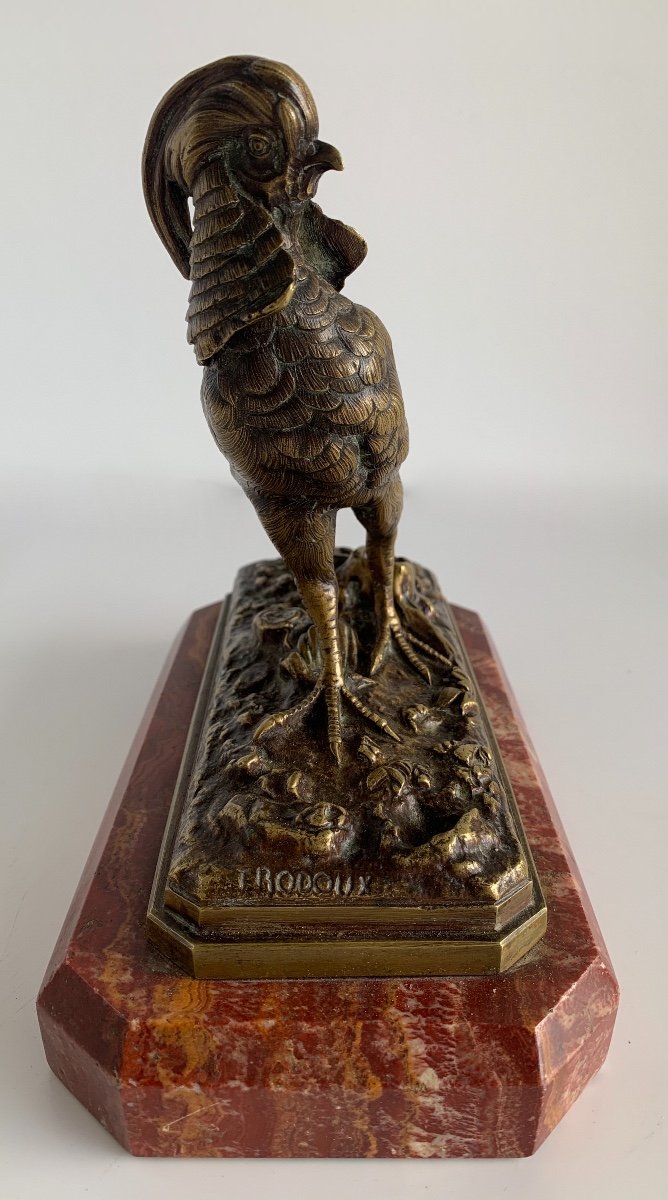 Bronze Subject Representing A Pheasant -photo-2