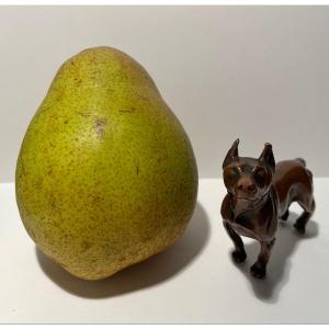 Bronze Subject Representing A Dog.