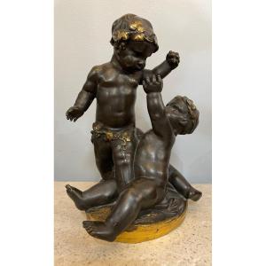 Bronze Cherub Group