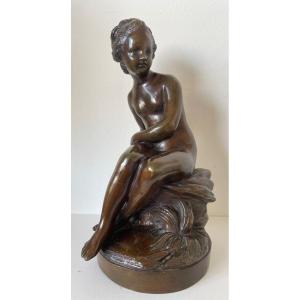 La Sortie De Bain, Sculpture En Bronze